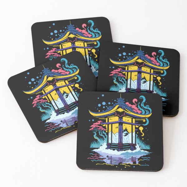 Item preview, Japanese Shrine Illustration | Japanese anime Shrine designed and sold by Aiartly.