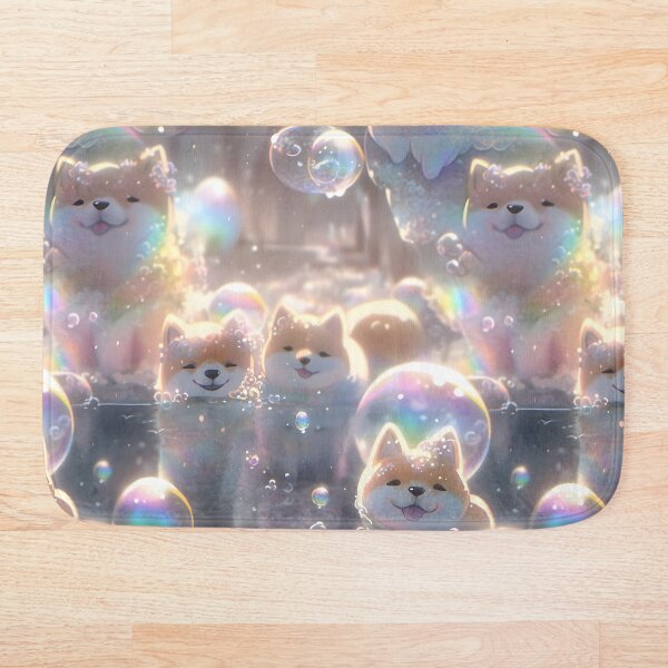 Artikelvorschau, Regenbogen-Hundemuster Süßheit über 9000 entworfen und verkauft von FuschDesigns.