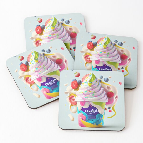 Item preview, Euphoric Yoghurt Delight Digital Painting designed and sold by CodeAndColors.