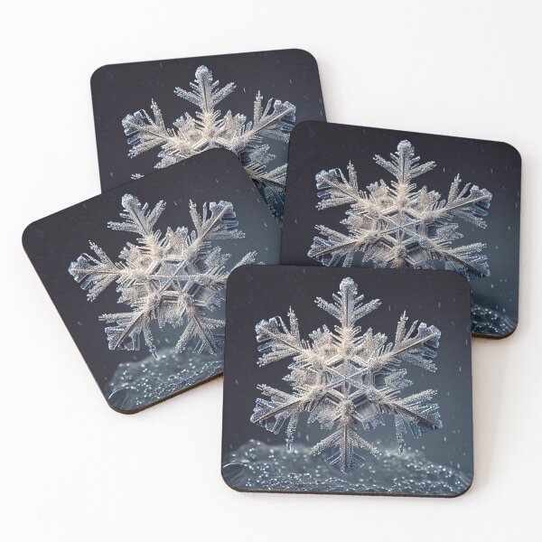 Item preview, Glittering Grit A Snowflakes Synonym Digital Painting designed and sold by CodeAndColors.