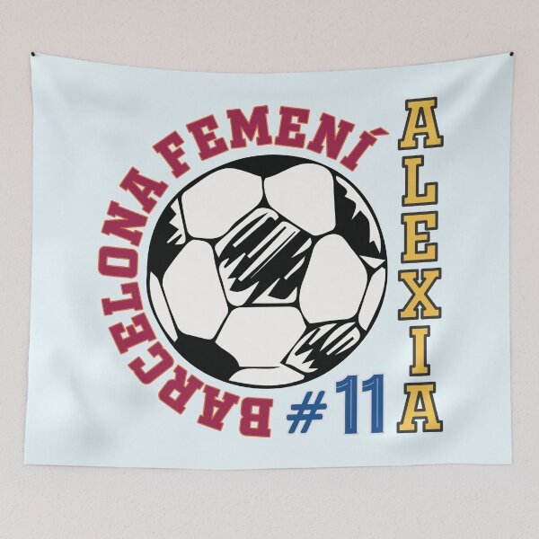 Item preview, Alexia Putellas 11 Barcelona Femeni Soccer Ball designed and sold by Numero14.