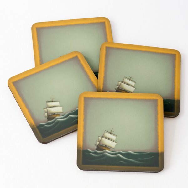 Item preview, Voyage Uncharted: The Solitary Sailboat's Quest designed and sold by FineArtHub.
