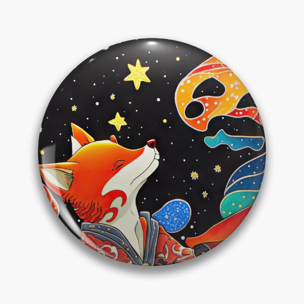 Item preview, Galaxy Fox designed and sold by OccultDreams.