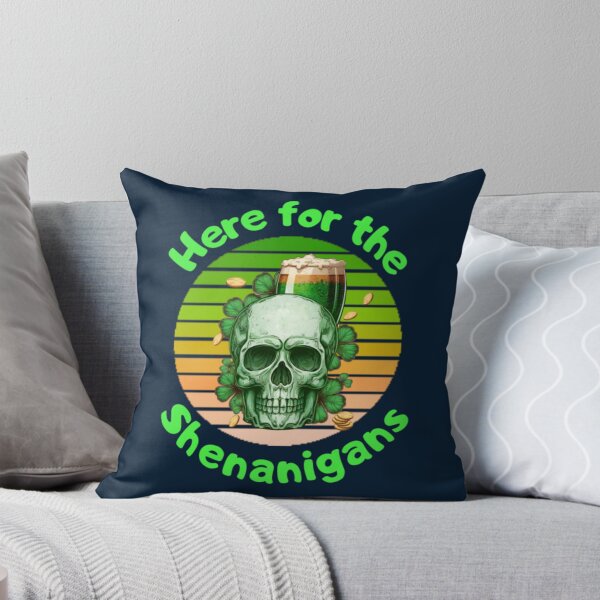 Item preview, here for the shenanigans st patricks day designed and sold by NikkiGlassWorks.