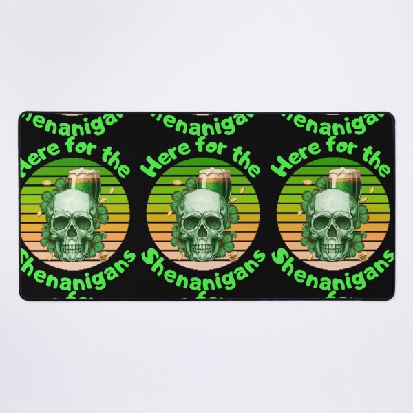 Item preview, here for the shenanigans st patricks day designed and sold by NikkiGlassWorks.