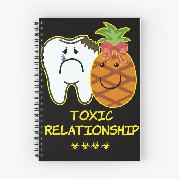 Item preview, 'Toxic Relationship' Couple Goals - Sarcasm Lovers Collection Pineapple designed and sold by Ridiculam Toga.
