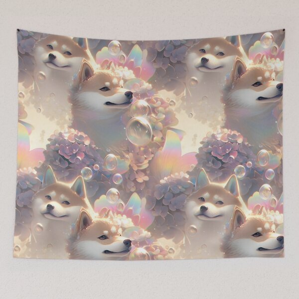 Item preview, Rainbow dog pattern type 2 candy over 9000 designed and sold by FuschDesigns.