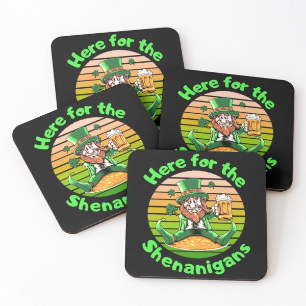 Item preview, here for the shenanigans st patricks day designed and sold by NikkiGlassWorks.
