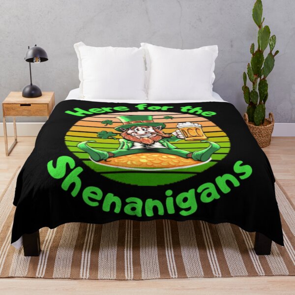 Item preview, here for the shenanigans st patricks day designed and sold by NikkiGlassWorks.