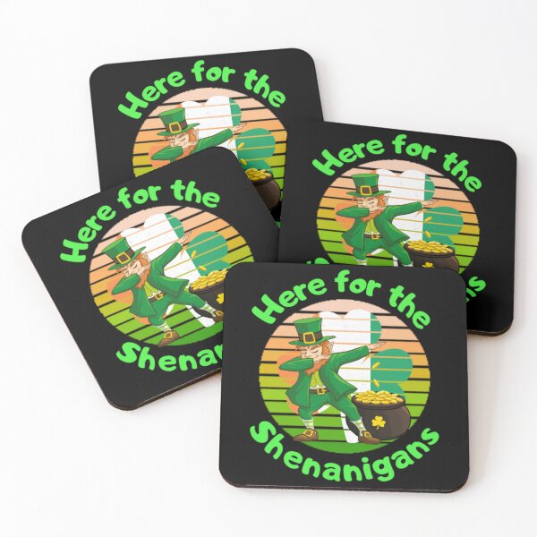 Item preview, here for the shenanigans st patricks day designed and sold by NikkiGlassWorks.
