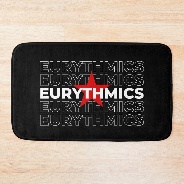Item preview, Eurythmics Logo Typographic Repeated designed and sold by mendobreaker1.