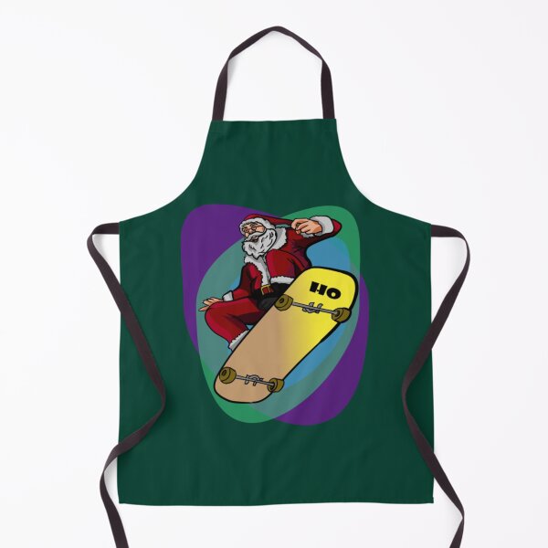Item preview, Santa on Skateboard Funny Santa colorful20 designed and sold by SweetToott.