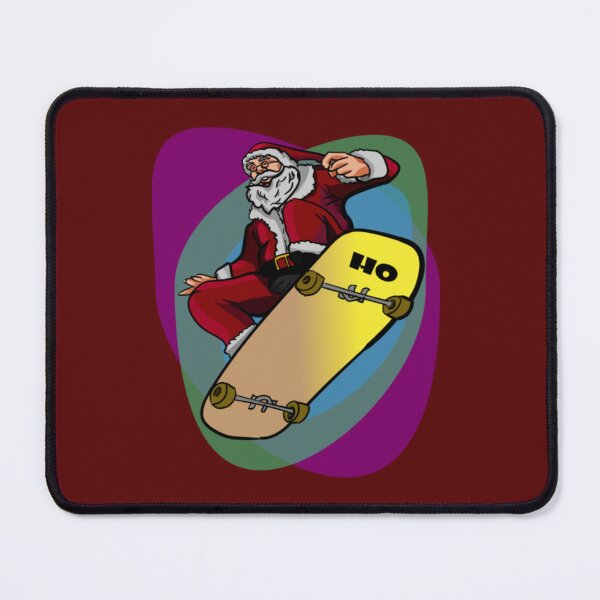 Item preview, Santa on Skateboard Funny Santa colorful20 designed and sold by SweetToott.