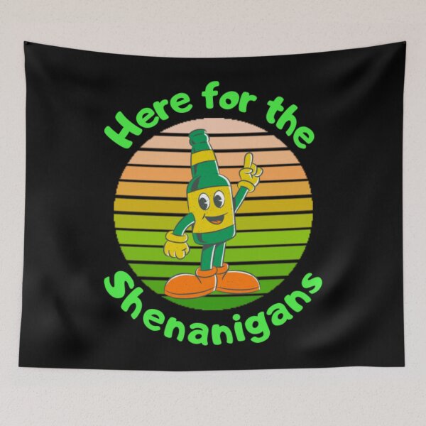 Item preview, here for the shenanigans st patricks day designed and sold by NikkiGlassWorks.