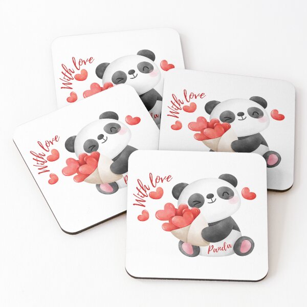 Item preview, With Love Panda  designed and sold by KrithigaArts.