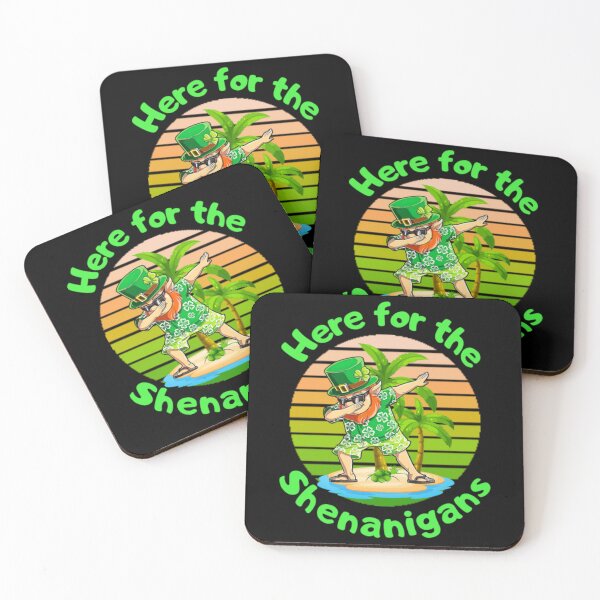 Item preview, here for the shenanigans st patricks day designed and sold by NikkiGlassWorks.