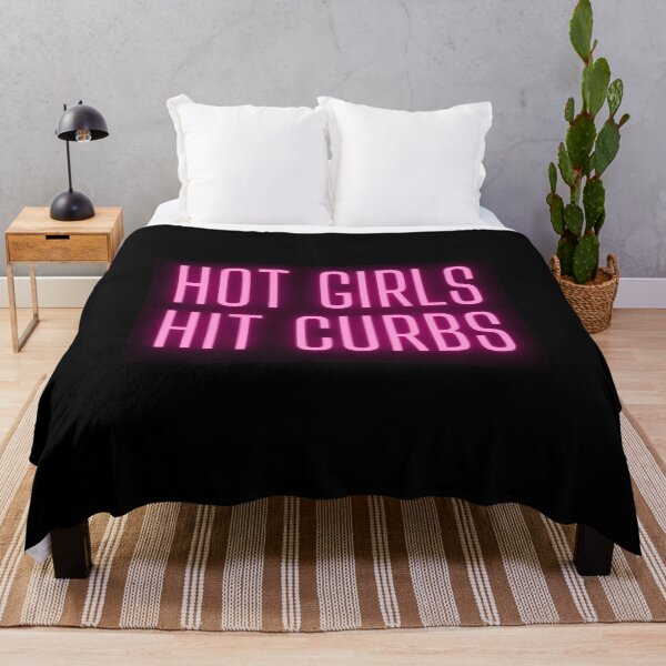 Item preview, Hot Girls Hit Curbs Bad Driver Bumper Warning :-D designed and sold by CollageHeaven.
