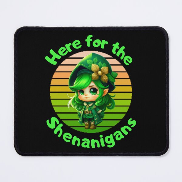 Item preview, here for the shenanigans st patricks day designed and sold by NikkiGlassWorks.