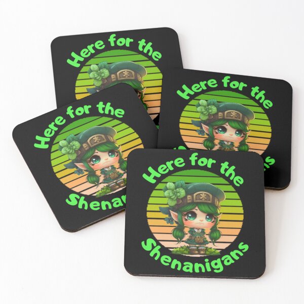 Item preview, here for the shenanigans st patricks day designed and sold by NikkiGlassWorks.
