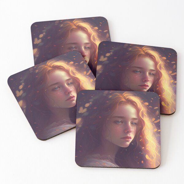Artikelvorschau, A Mellow Glimmers Sigh Digital Painting entworfen und verkauft von CodeAndColors.