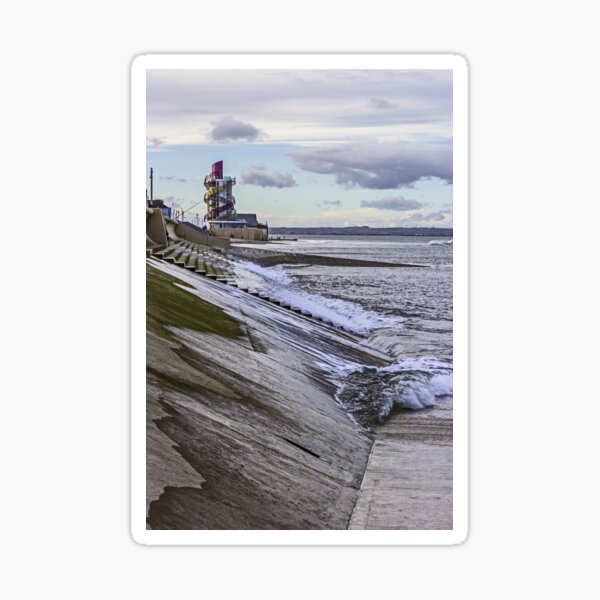 Redcar sea front Sticker