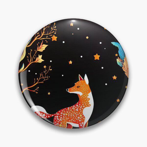Item preview, Fall Night Fox designed and sold by OccultDreams.