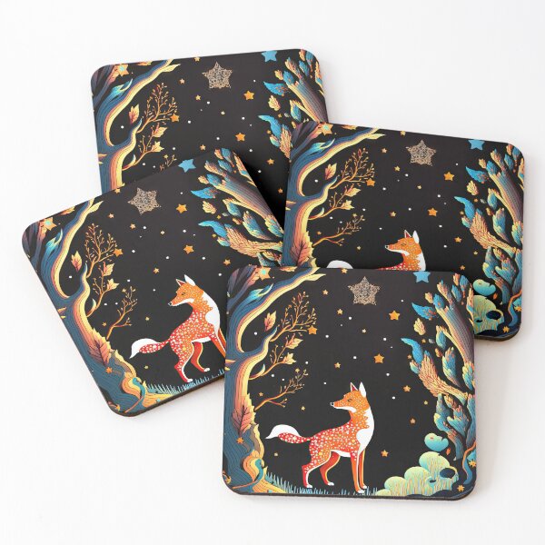 Item preview, Fall Night Fox designed and sold by OccultDreams.