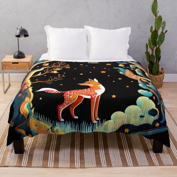 Item preview, Fall Night Fox designed and sold by OccultDreams.