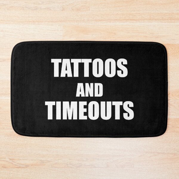 Item preview, Tattoos and Timeouts | Tattoo Collection | Funny Mom & Dad designed and sold by PrettyDeadClub.