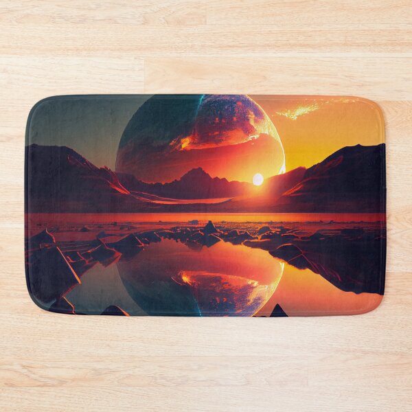 Item preview, Expanding Horizons at Sunset Digital Painting designed and sold by CodeAndColors.
