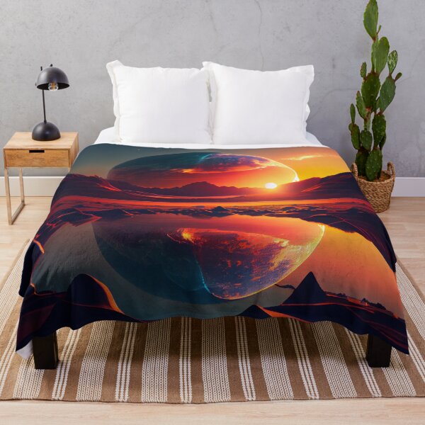 Item preview, Expanding Horizons at Sunset Digital Painting designed and sold by CodeAndColors.