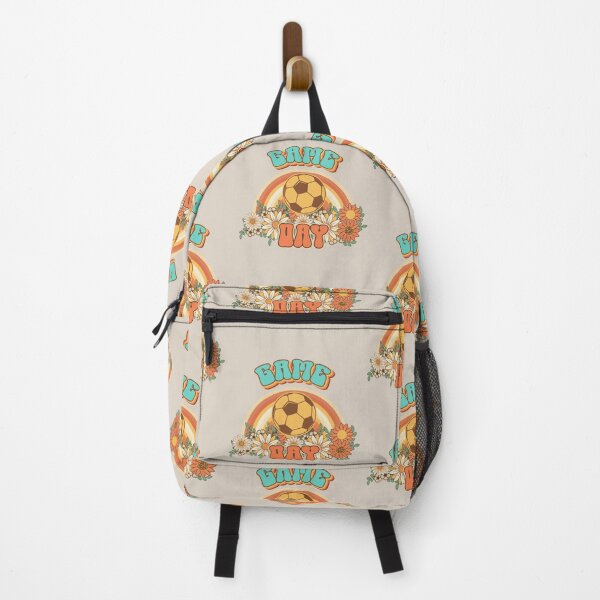 Item preview, Groovy Soccer mom Retro game day gift for funny mother Vintage floral pattern designed and sold by HomeCoquette.