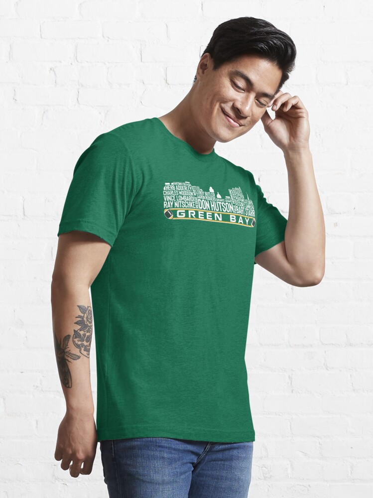 Discover Green Bay Legends Skyline Green Bay Football Team | Essential T-Shirt 
