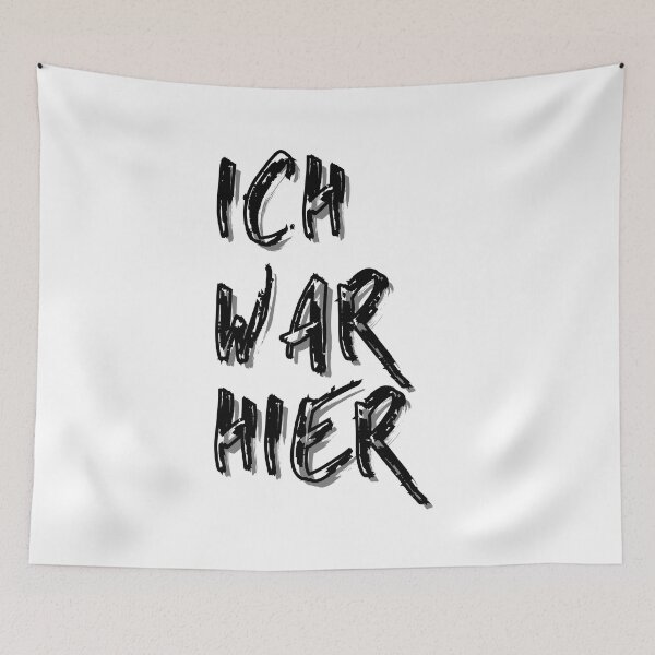 Item preview, I Was Here - Minimalist Wall Art - Funny Posters Quotes Home Picture designed and sold by Jawoahl.