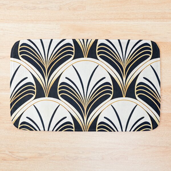 Item preview, Minimal Designer Delicate Smooth Art Deco Pattern Digital Painting designed and sold by CodeAndColors.