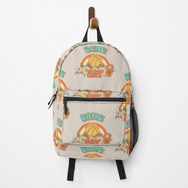 Item preview, Groovy Basketball mom Retro game day gift for funny mother Vintage floral pattern designed and sold by HomeCoquette.