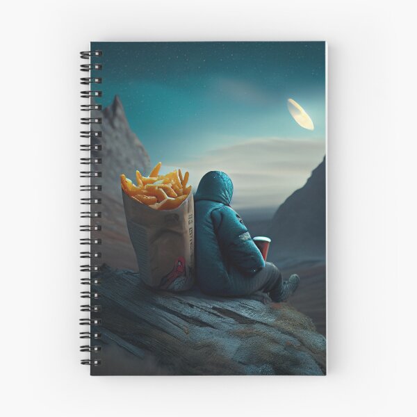 Item preview, Solitude and a Slumbering Snack Digital Painting designed and sold by CodeAndColors.