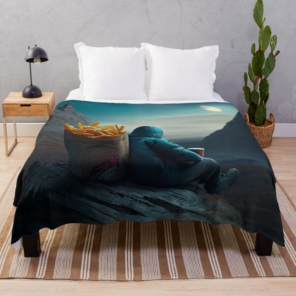 Item preview, Solitude and a Slumbering Snack Digital Painting designed and sold by CodeAndColors.