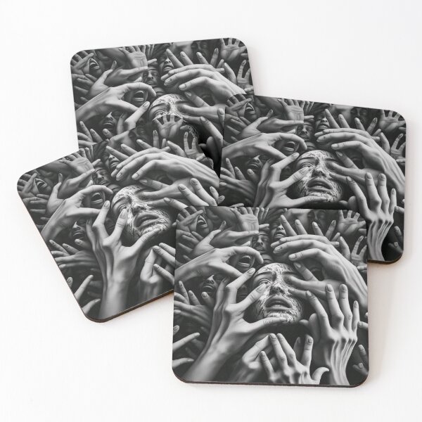 Item preview, Shopping Warrior's - From the 1000 Hands - Screaming Souls designed and sold by ShoppingWarrior.