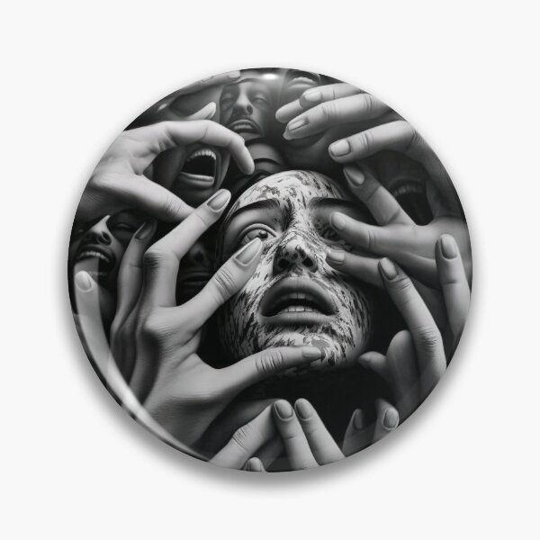Item preview, Shopping Warrior's - From the 1000 Hands - Screaming Souls designed and sold by ShoppingWarrior.