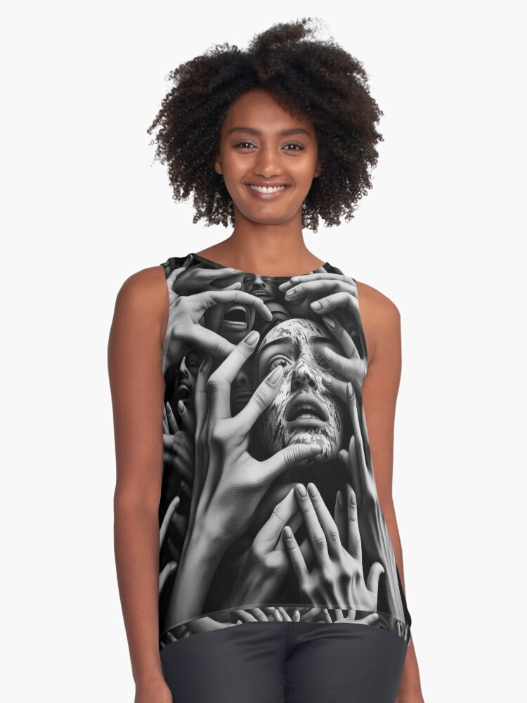 Item preview, Sleeveless Top designed and sold by ShoppingWarrior.