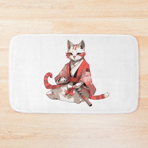 Item preview, Manga Style Fighting Cat designed and sold by Oonyme.