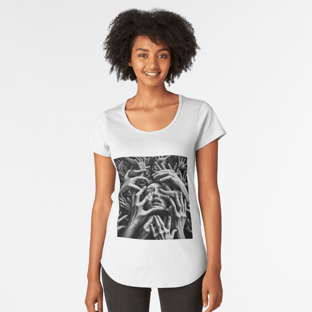 Item preview, Premium Scoop T-Shirt designed and sold by ShoppingWarrior.