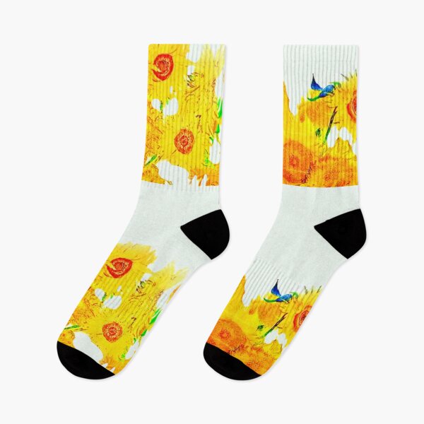 Item preview,  Van Gogh Sunflowers detail, oil painting illustration. [Digitally Enhanced by WatermarkNZ Press] designed and sold by CristalleLisa.