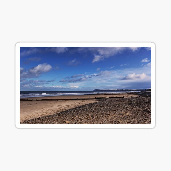 Redcar Beach Sticker