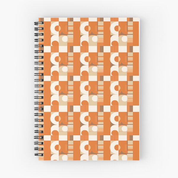 Item preview, Mid Century Modern Geometric orange designed and sold by Cody Bertasso.
