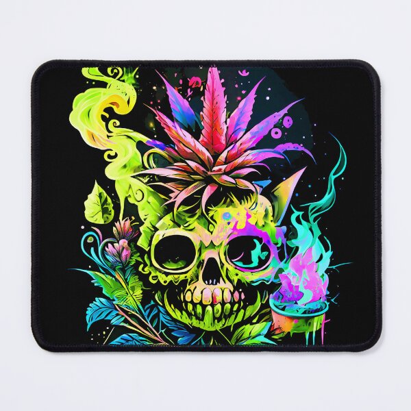 Item preview, Trippy Cat Skull Pineapple Alchemist designed and sold by MindWave THC.