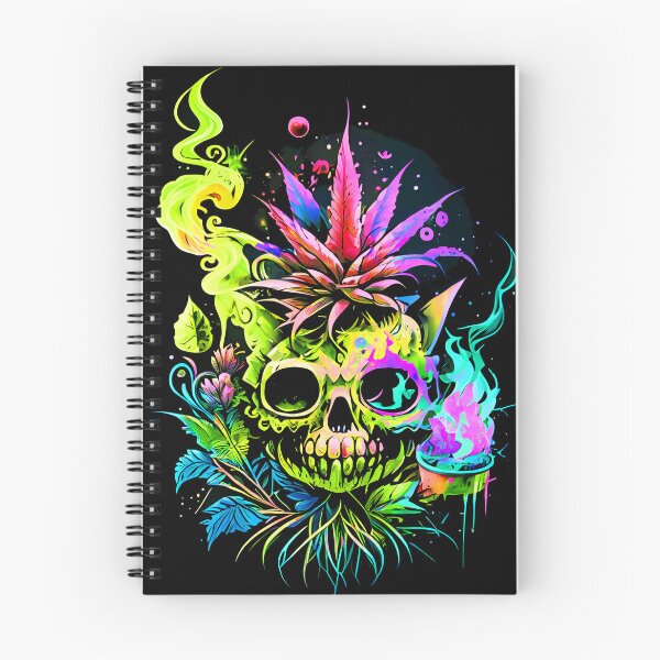 Item preview, Trippy Cat Skull Pineapple Alchemist designed and sold by MindWave THC.