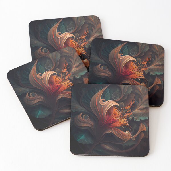 Item preview, Turbulent Textured Exotica Digital Painting designed and sold by CodeAndColors.