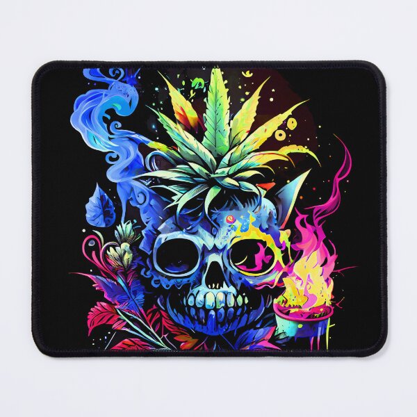 Item preview, Trippy Cat Skull Pineapple Alchemist designed and sold by MindWave THC.